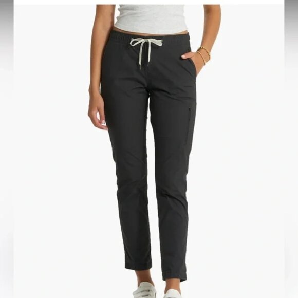 Vuori Women’s Ripstop Climber Pants Organic Cotton Medium Charcoal Athleisure - Picture 1 of 14